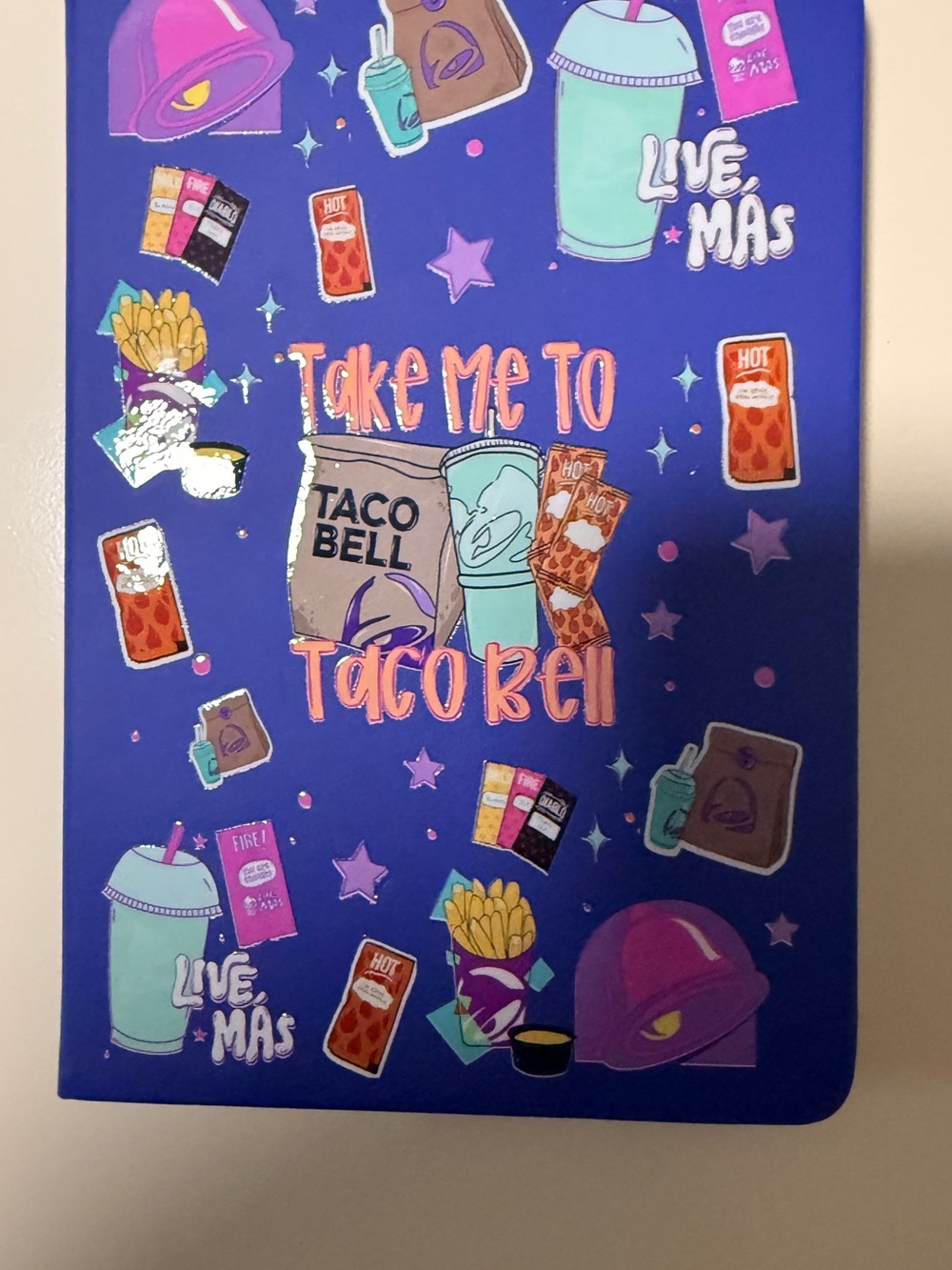 Purple Tablet Case - Take Me to